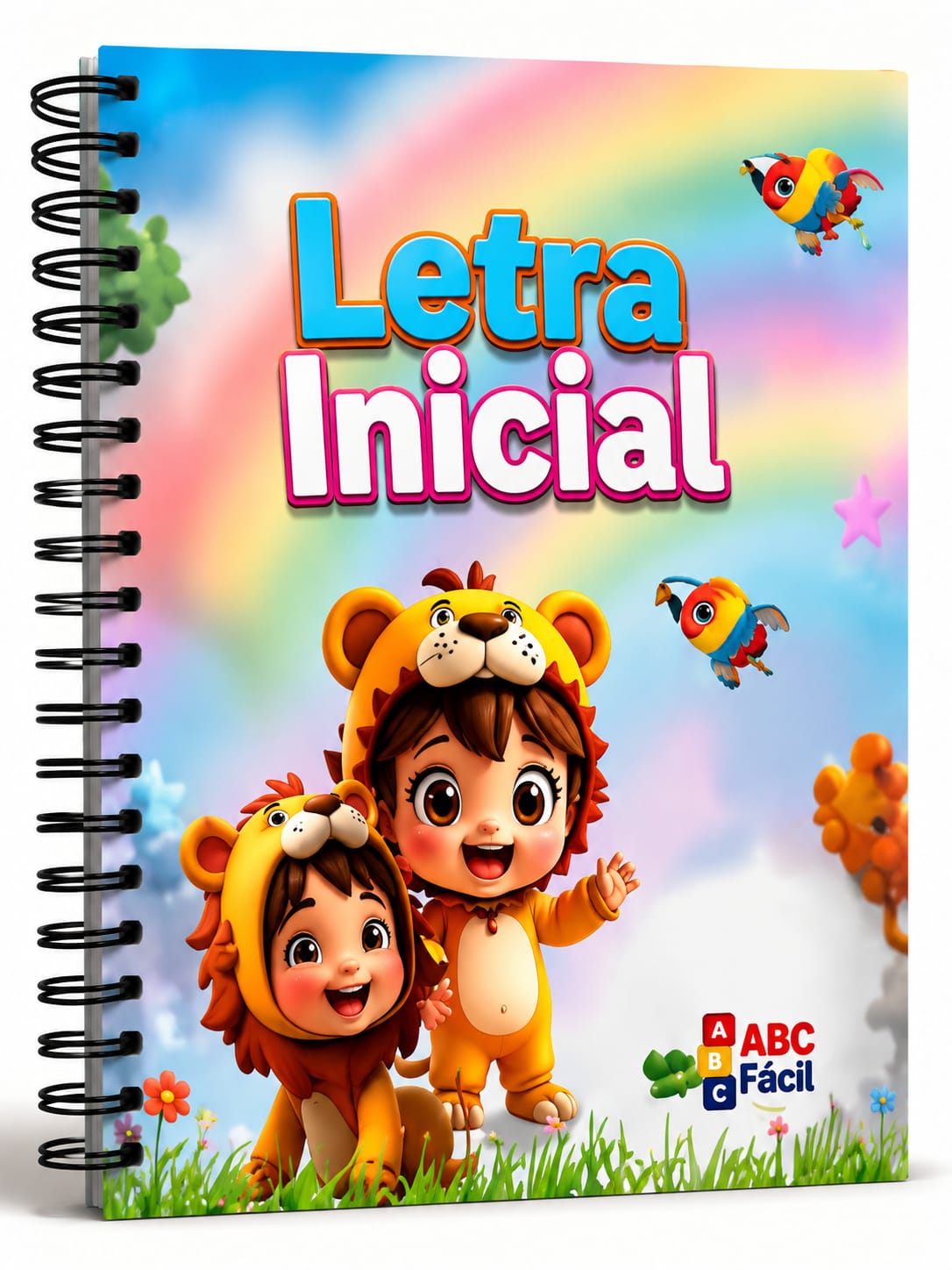 Capa do Caderno Letra Inicial